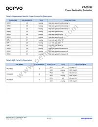 PAC5222QM Datasheet Page 18