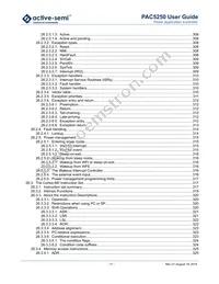 PAC5250QF Datasheet Page 17