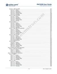 PAC5250QF Datasheet Page 19