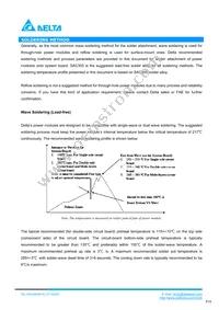 PACSR48010S Datasheet Page 10