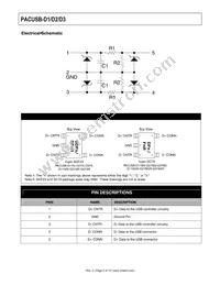 PACUSB-D2YB5R Datasheet Page 2