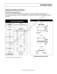 PACUSB-D2YB5R Datasheet Page 9