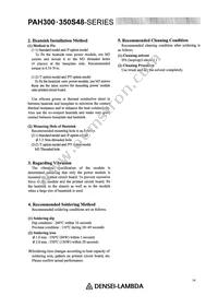 PAH300S4828/PT Datasheet Page 14