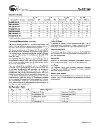 PALCE16V8-15JC Datasheet Page 2