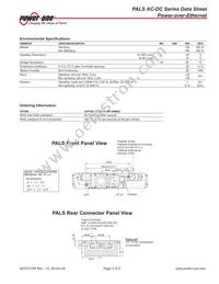 PALS600-2482G Datasheet Page 3