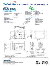 PAM150-8 Datasheet Page 2