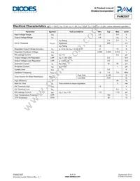 PAM2307BECADJR Datasheet Page 4