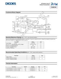 PAM2308BYMAA Datasheet Page 3