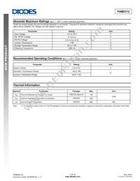 PAM2312AABADJ-DB Datasheet Page 3