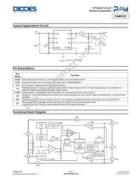 PAM2321AYMADJ Datasheet Page 2