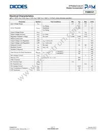 PAM2321AYMADJ Datasheet Page 4