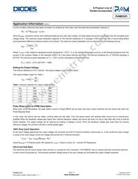 PAM2321AYMADJ Datasheet Page 8