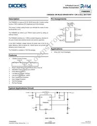 PAM2805AF Datasheet Cover