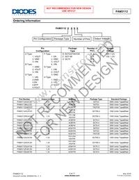 PAM3112GUA120 Datasheet Page 9