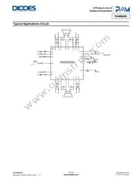 PAM8006TR_04 Datasheet Page 2