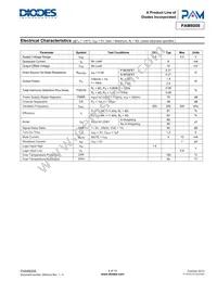 PAM8008DR Datasheet Page 4