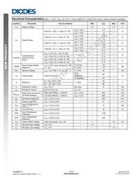 PAM8014AZR Datasheet Page 3