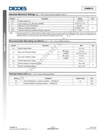 PAM8019KGR Datasheet Page 4