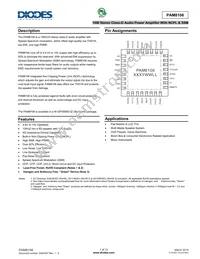 PAM8106TVR Datasheet Cover