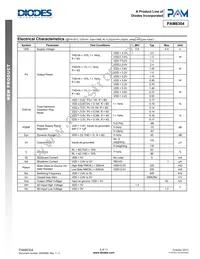PAM8304AYR Datasheet Page 3