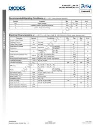 PAM8408DR Datasheet Page 3