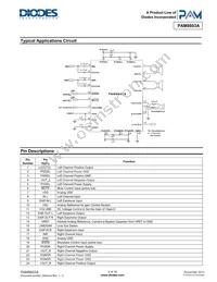 PAM8603ANHR Datasheet Page 2