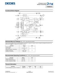 PAM8603ANHR Datasheet Page 3