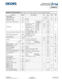 PAM8603ANHR Datasheet Page 4