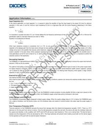 PAM8902AZER Datasheet Page 8