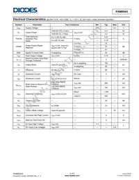 PAM8945PJR Datasheet Page 4