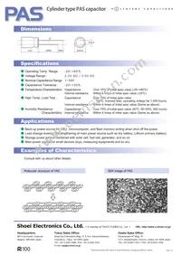 PAS1840LA3R0506 Datasheet Page 2