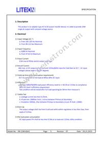 PB-1240-6SA0 Datasheet Page 5