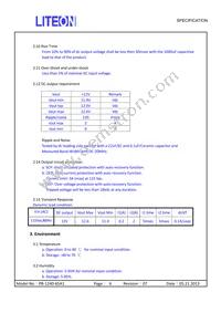 PB-1240-6SA0 Datasheet Page 6