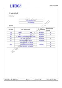 PB-1240-6SA0 Datasheet Page 7