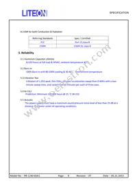 PB-1240-6SA0 Datasheet Page 9