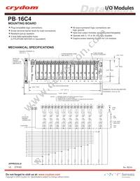 PB-16C4H Datasheet Cover