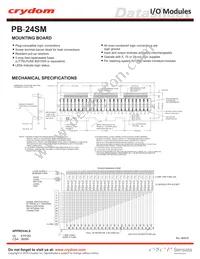 PB-24SM-BV Datasheet Cover