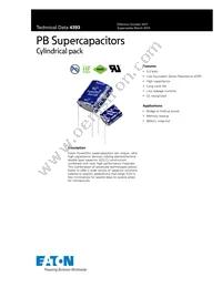 PB-5R0V105 Cover