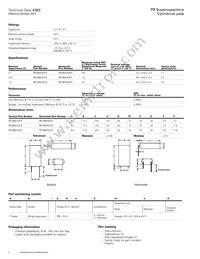 PB-5R0V105 Datasheet Page 2