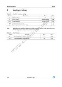 PB137ACV Datasheet Page 6