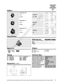 PB22SIE0R Datasheet Page 2