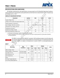 PB63DPA Datasheet Page 4
