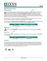 PBA150S Datasheet Page 3