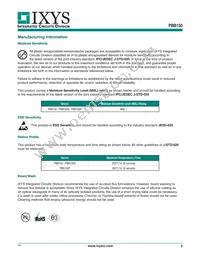 PBB150P Datasheet Page 3