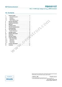 PBHV8115T Datasheet Page 13