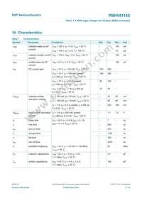 PBHV8115X Datasheet Page 6