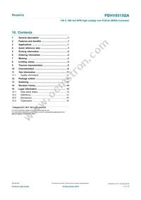 PBHV8515QAZ Datasheet Page 17