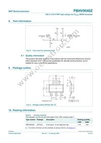 PBHV9040Z/ZLX Datasheet Page 9