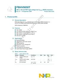 PBHV9050T Datasheet Page 2