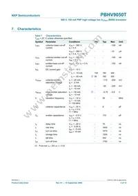 PBHV9050T Datasheet Page 6